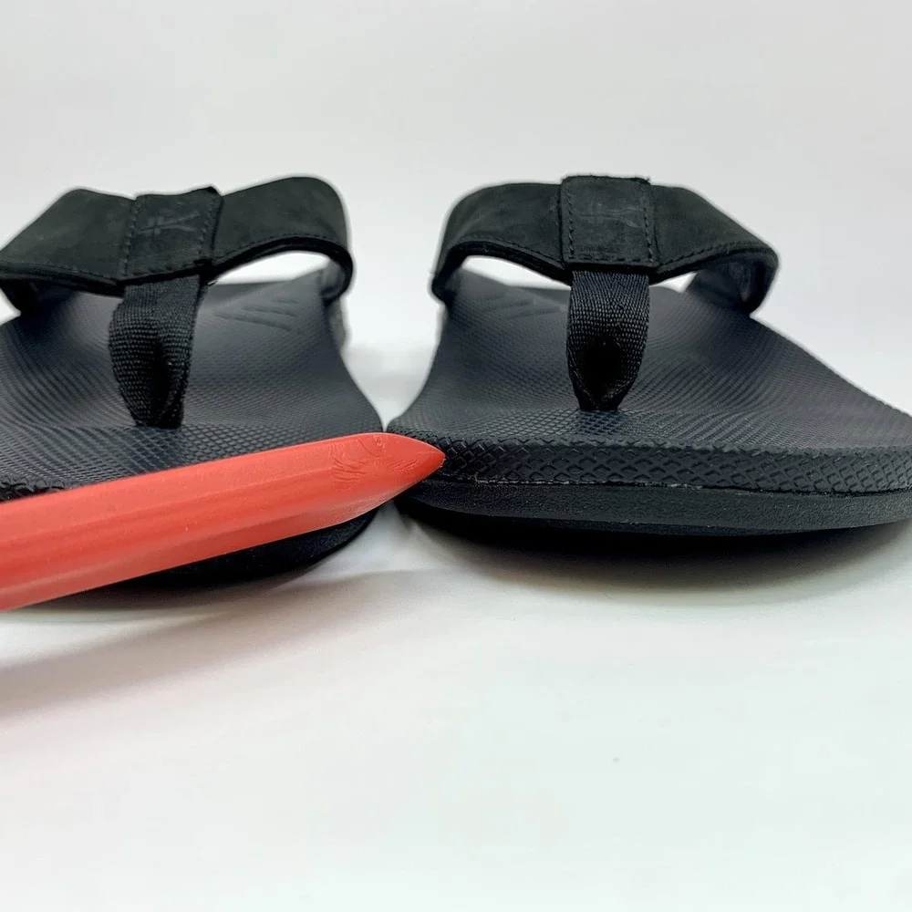 Kuru Kala 2 Mens Size 12 Black Beach Walking Outdoor Flip Flop Thong Sandals